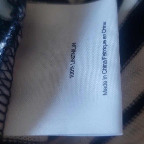 Tory Burch Linen Striped Sweater - Picture 9 of 9